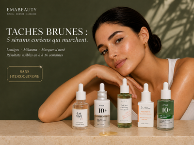 Taches brunes et hyperpigmentation : la solution K-Beauty