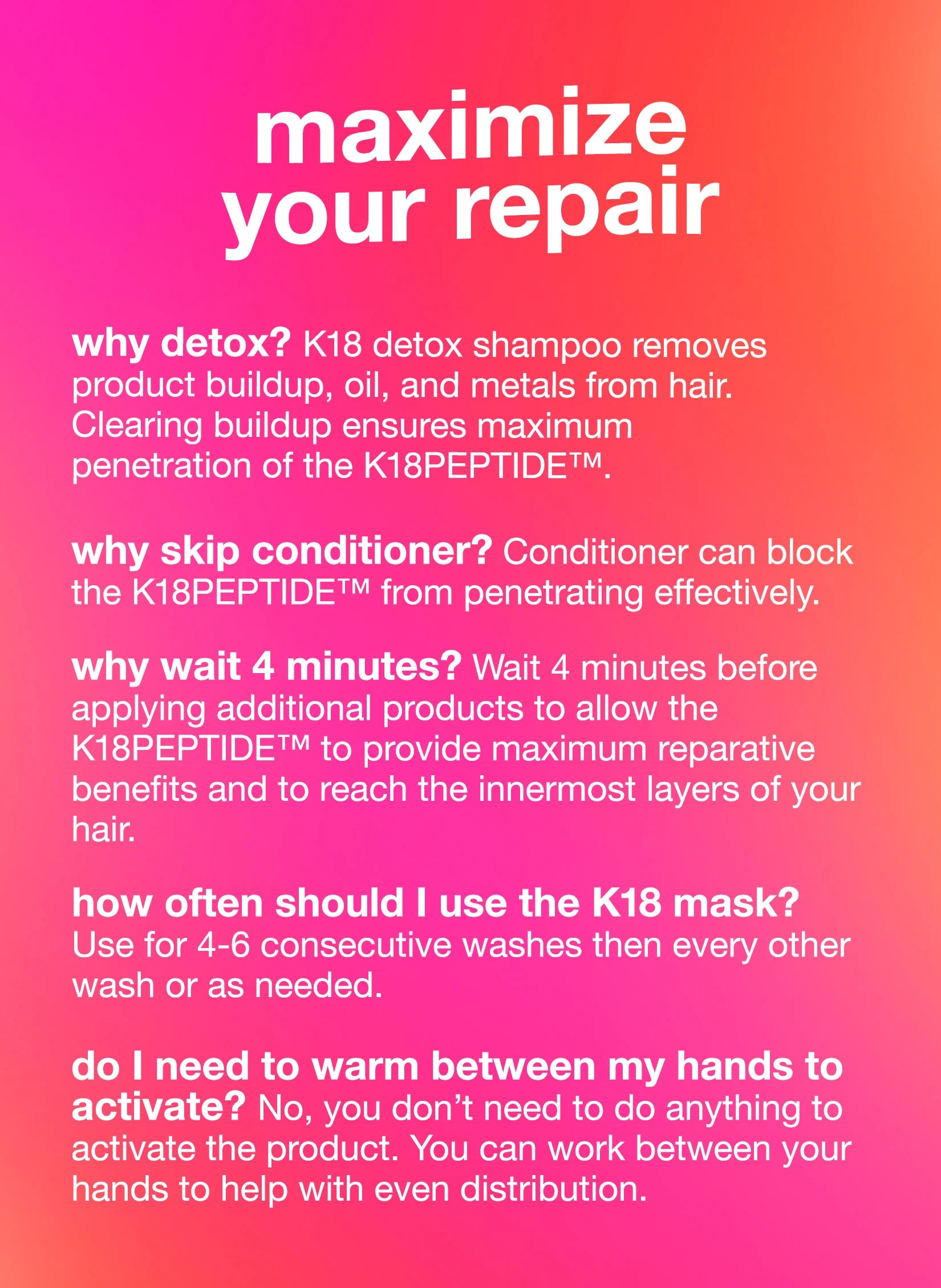 K18 Leave-In Molecular Repair Hair Mask (50ml)