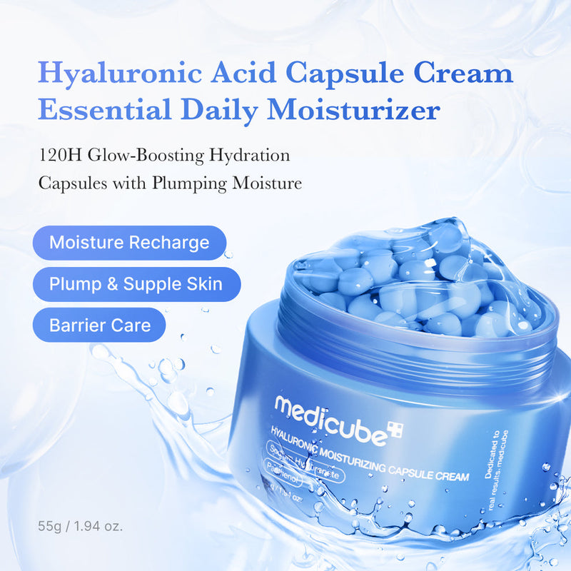 Medicube Hyaluronic Moisturizing Capsule Cream (55g)