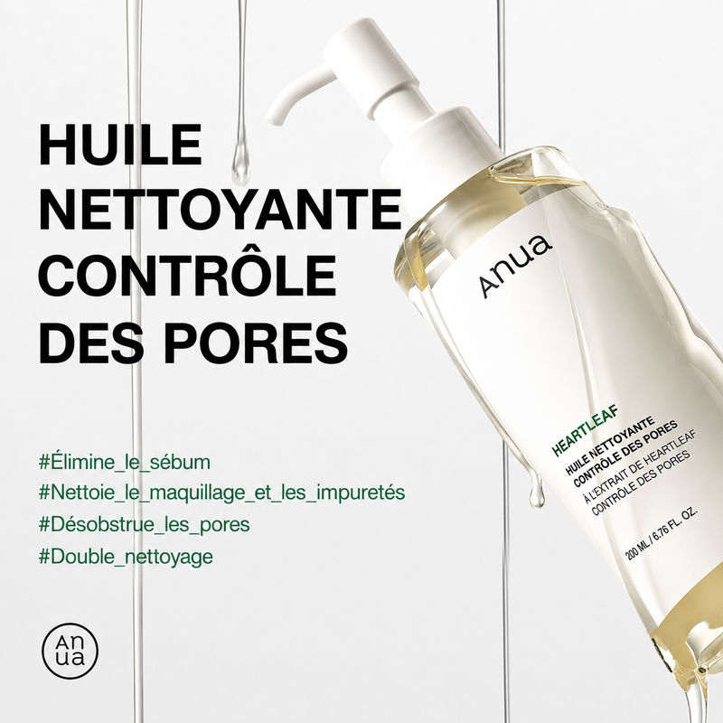 Anua Heartleaf Pore Control Cleansing Oil