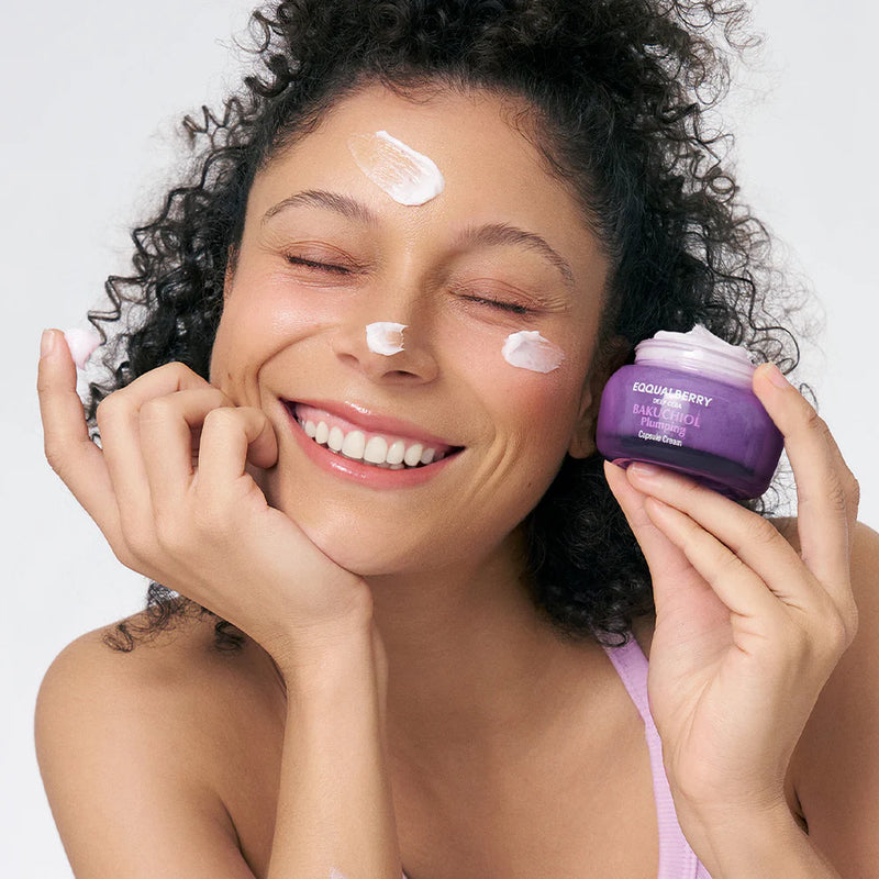 EQQUALBERRY Bakuchiol Plumping Capsule Cream (50ml)
