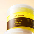 EQQUALBERRY Collagen Glow Up Gel Toner Pads (140ml | 60 Pads)