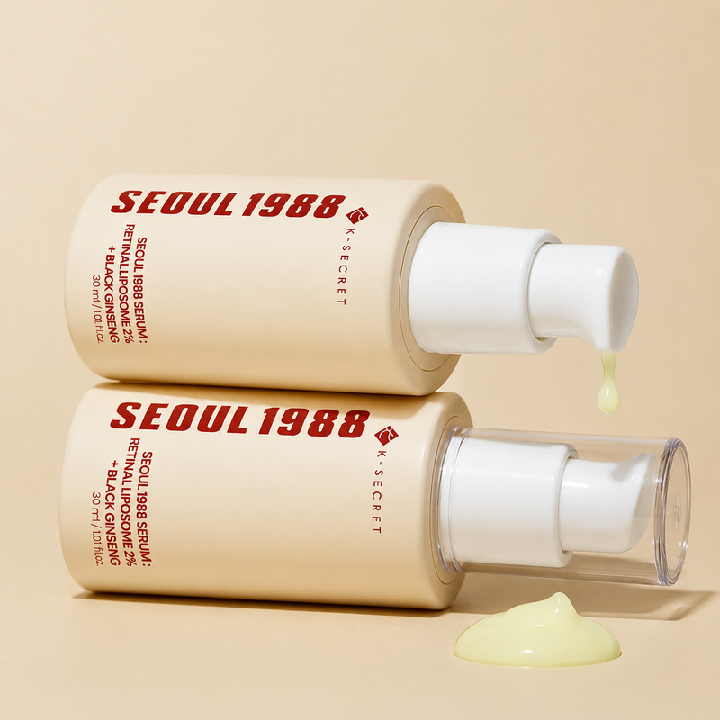 K-SECRET SEOUL 1988 Serum Retinal Liposome 2% + Black Ginseng (30ml)