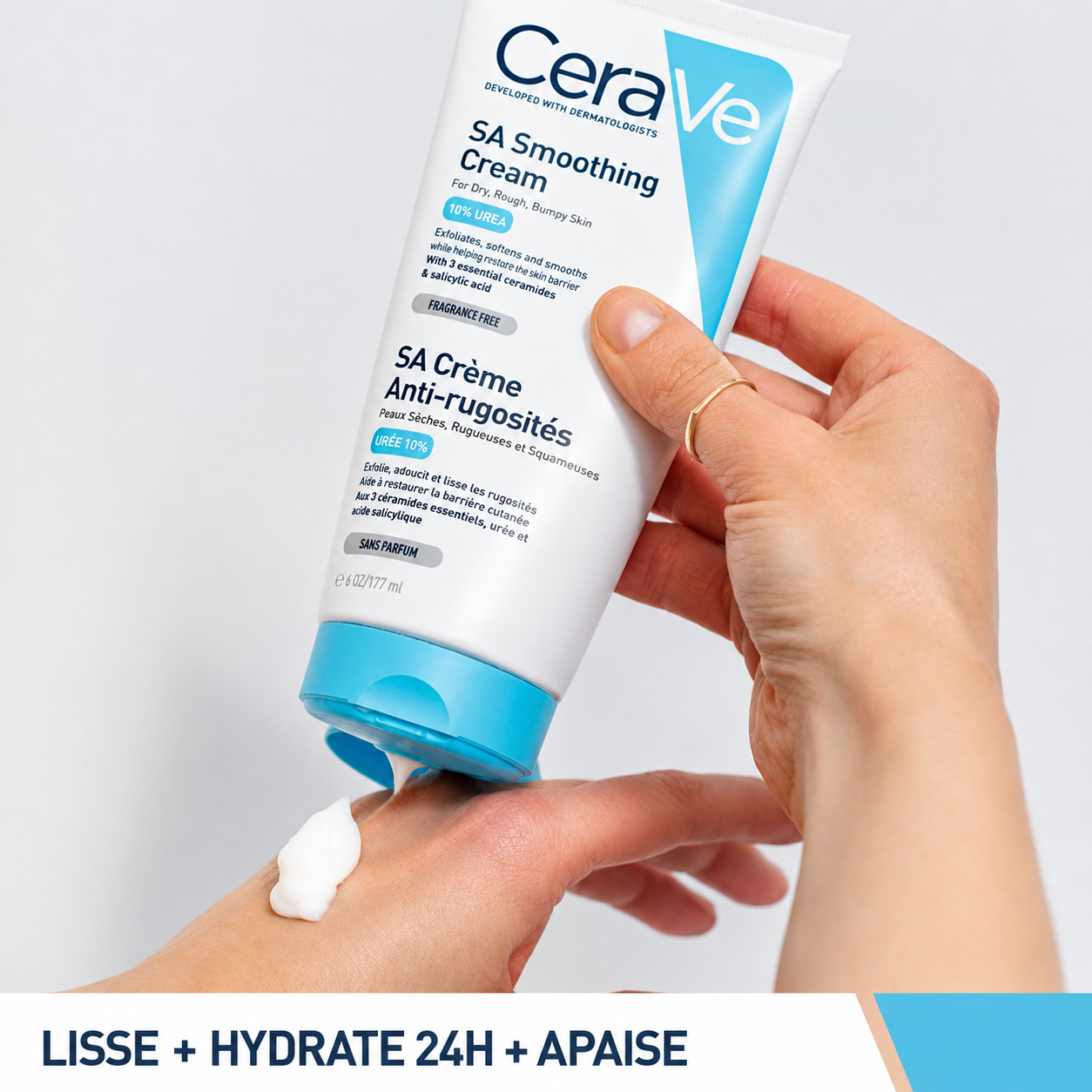 CeraVe SA Crème Anti-Rugosités (340g)