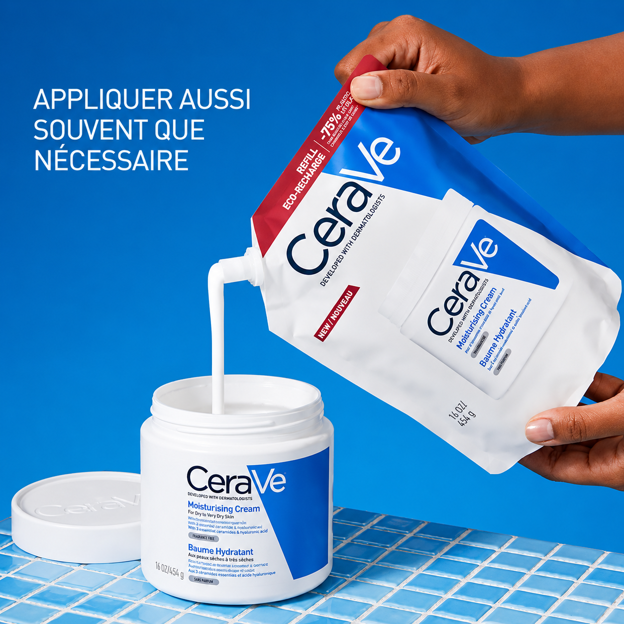 CeraVe Baume Hydratant Eco-Recharge (454g)