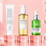 Routine Anti-Acné Complète Trio (SKIN1004 & ANUA & Dr. Althea)
