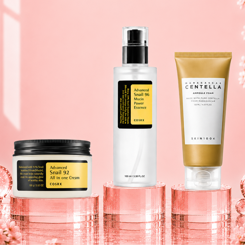 Routine Hydratation Intense Trio (SKIN1004 & COSRX)