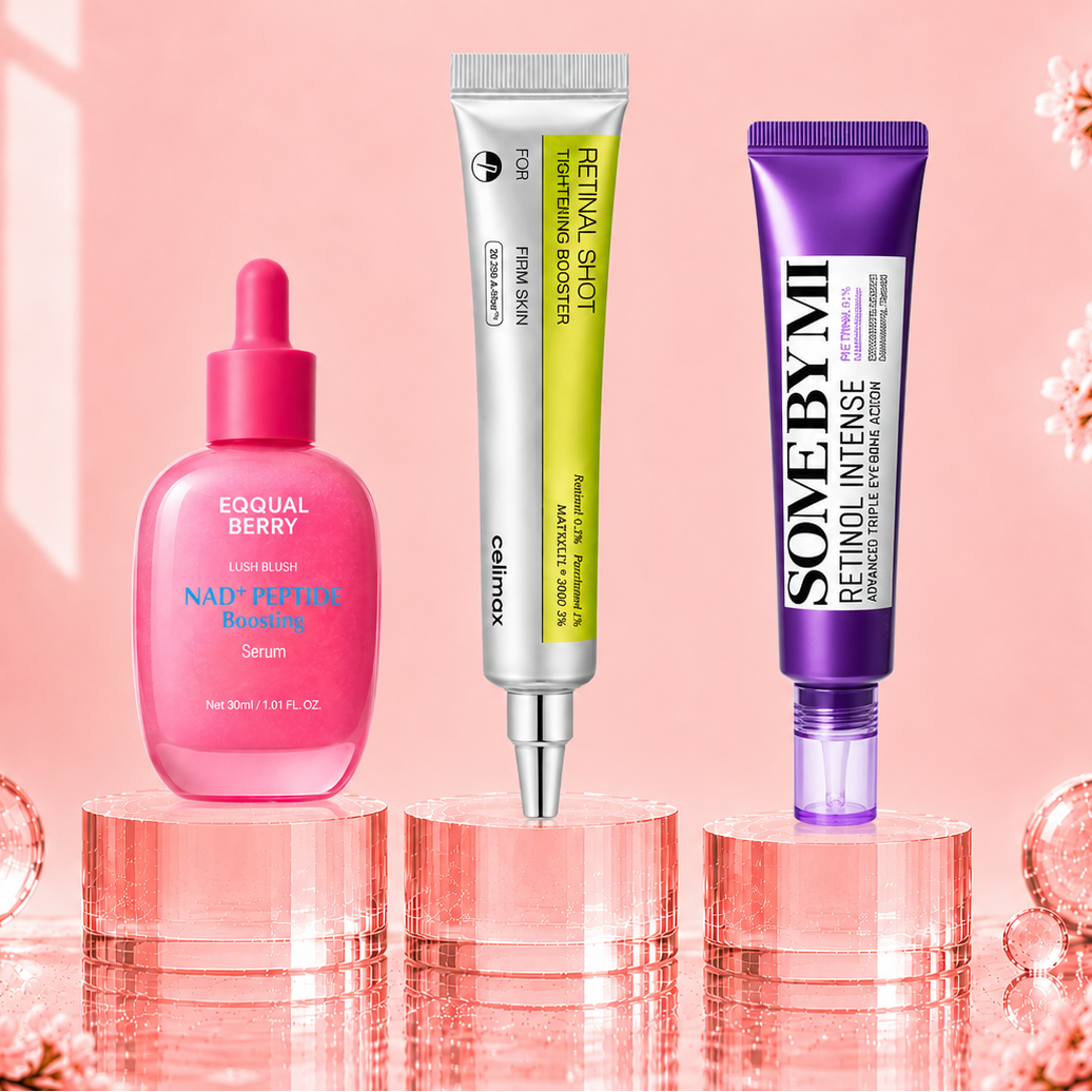 Routine Anti-Âge Avancée Trio (CELIMAX & EQQUALBERRY & SOME BY MI)