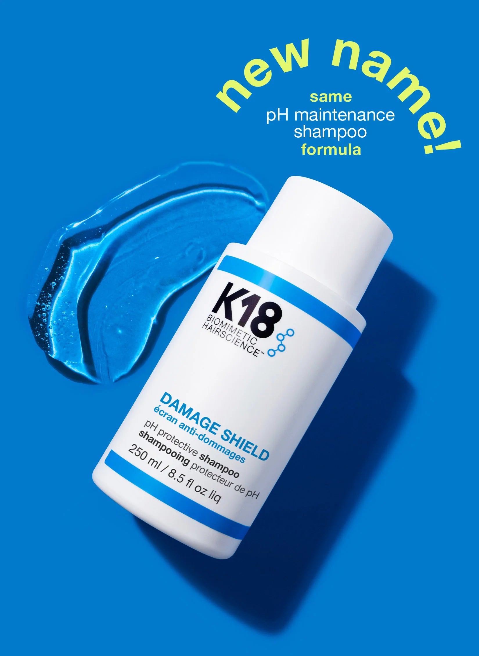 K18 DAMAGE SHIELD pH Protective Shampoo (250ml)