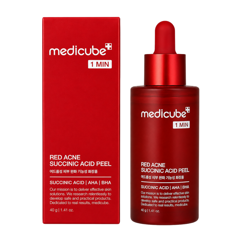 Medicube – Red Succinic Acid Peel (Peeling Anti-Imperfections)