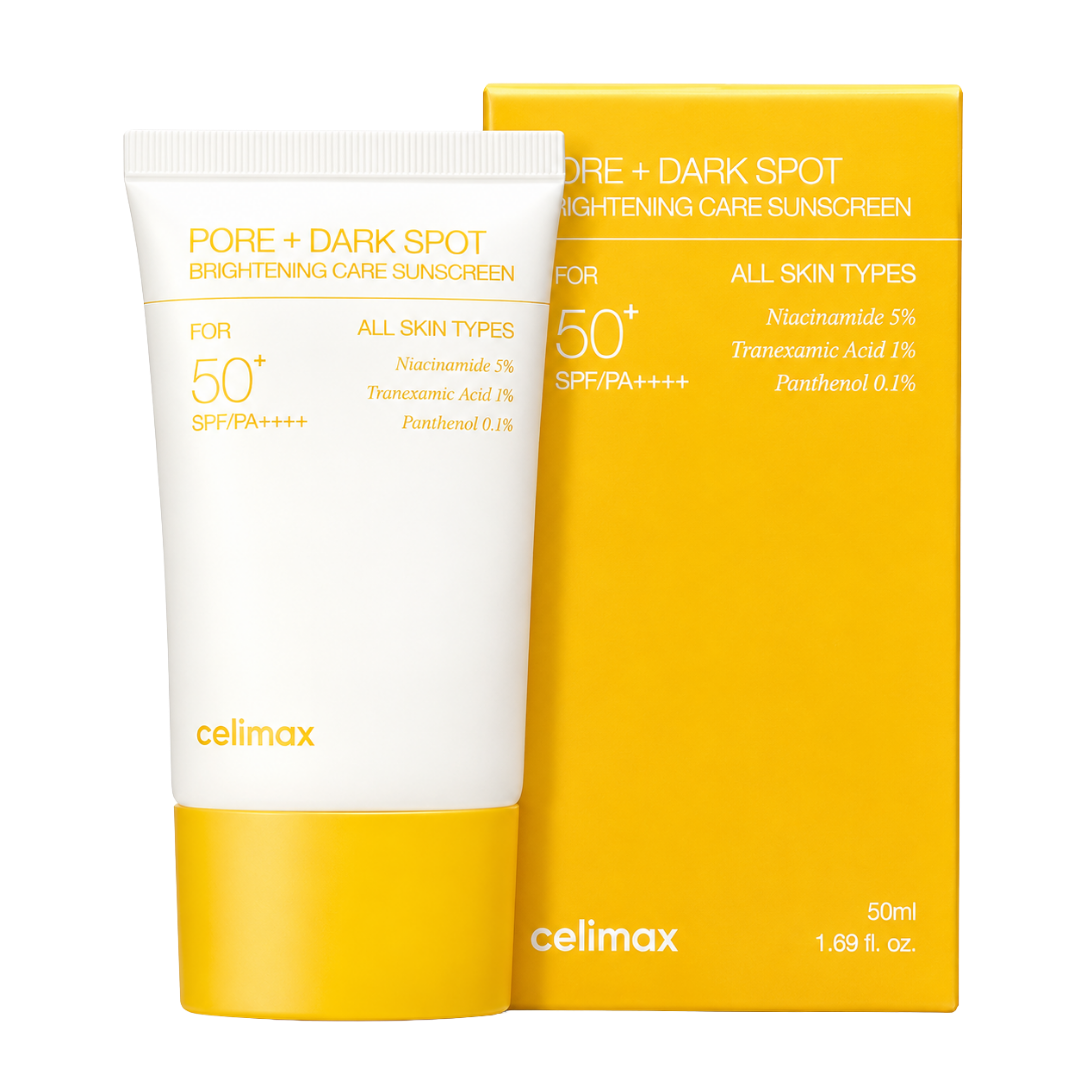 CELIMAX Pore+ Dark Spot Brightening Care Sunscreen SPF50+ PA++++ (50ml)