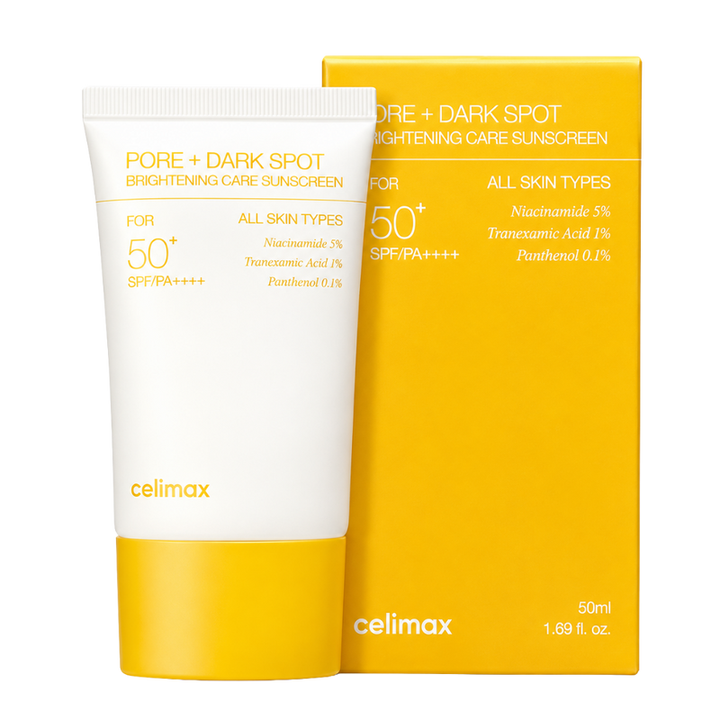 CELIMAX Pore+ Dark Spot Brightening Care Sunscreen SPF50+ PA++++ (50ml)
