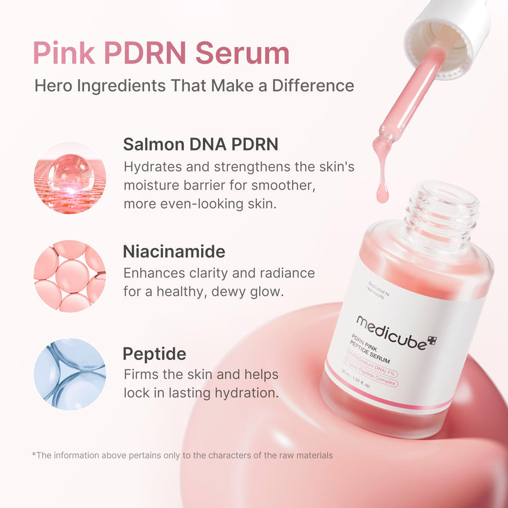 Medicube – PDRN Pink Peptide Serum (30ml)