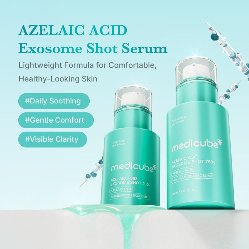 Medicube – Red Succinic Azelaic Acid Exosome Shot 7500 (30ml)