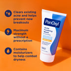 PanOxyl Acne Foaming Wash 10% Benzoyl Peroxide (156g)