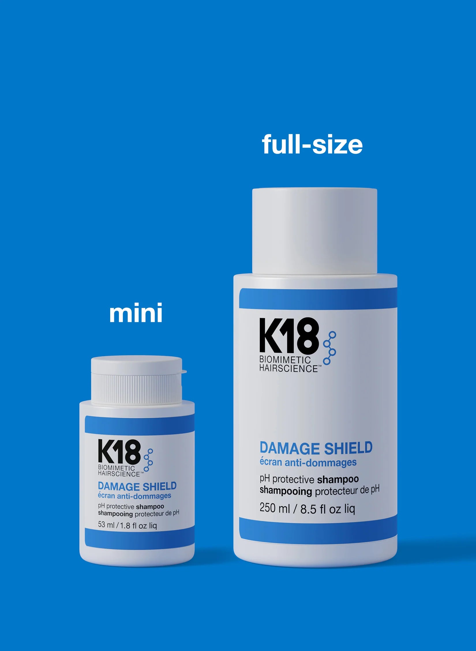 K18 DAMAGE SHIELD pH Protective Shampoo (250ml)
