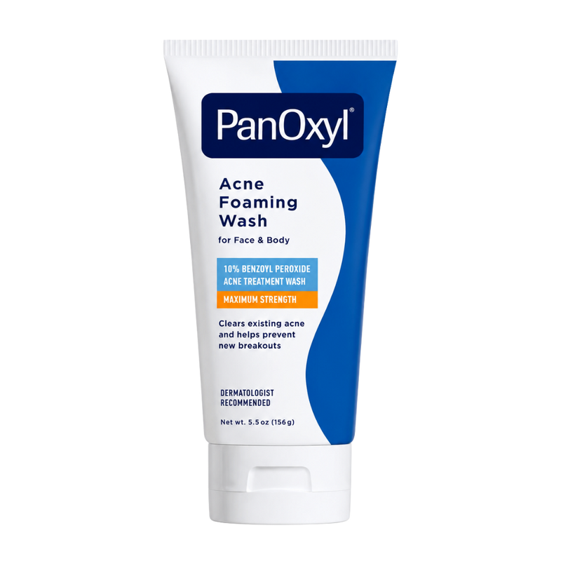 PanOxyl Acne Foaming Wash 10% Benzoyl Peroxide (156g)