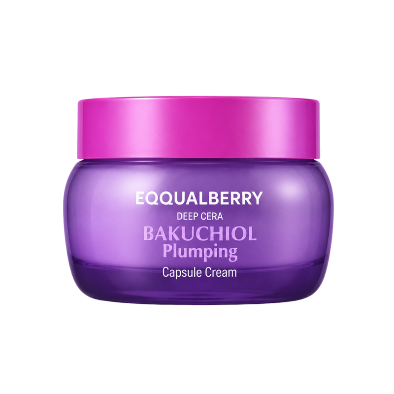 EQQUALBERRY Bakuchiol Plumping Capsule Cream (50ml)
