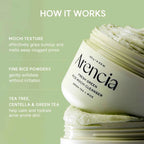 ARENCIA Fresh Green Rice Mochi Cleanser (120g)