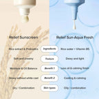 BEAUTY OF JOSEON Relief Sun Aqua-Fresh Rice + B5 SPF50+ PA++++ (50ml)