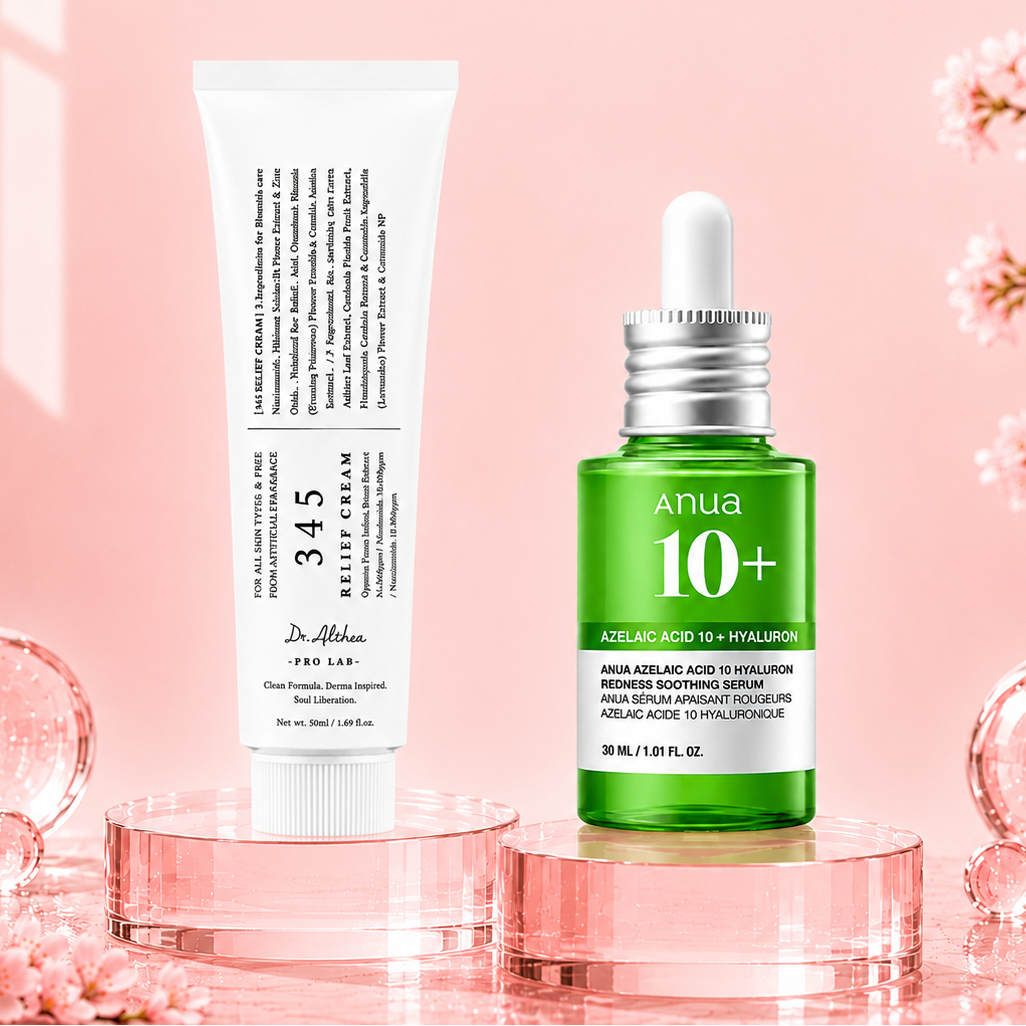 Duo Apaisant Peau Réactive ANUA & Dr. Althea