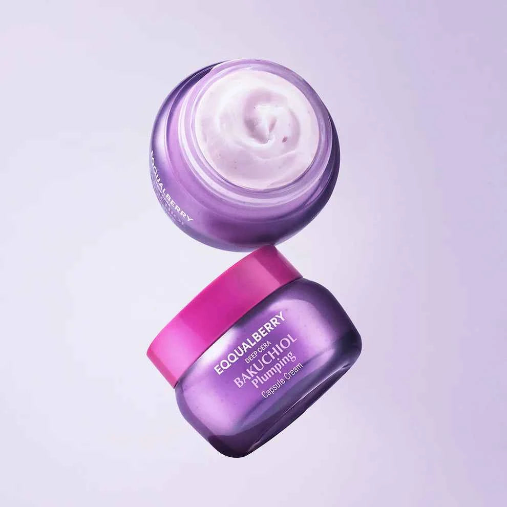 EQQUALBERRY Bakuchiol Plumping Capsule Cream (50ml)