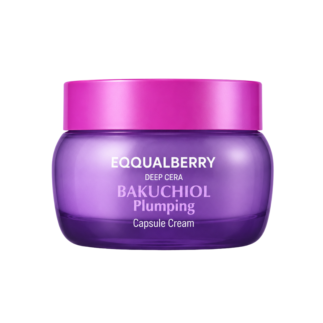 EQQUALBERRY Bakuchiol Plumping Capsule Cream (50ml)