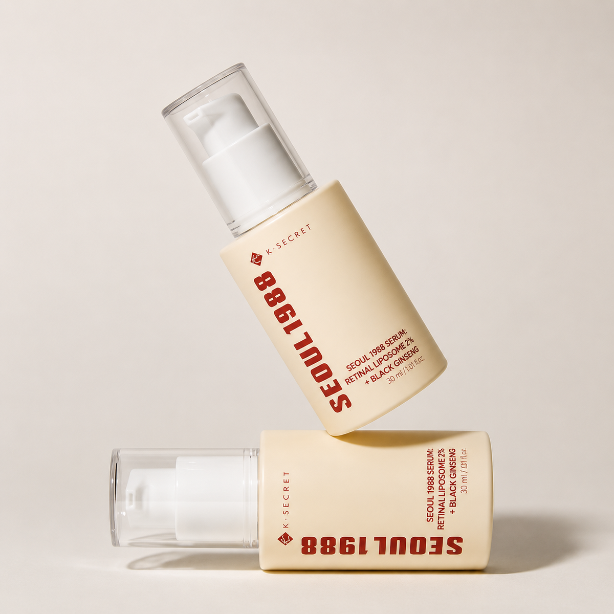 K-SECRET SEOUL 1988 Serum Retinal Liposome 2% + Black Ginseng (30ml) disponible au Maroc