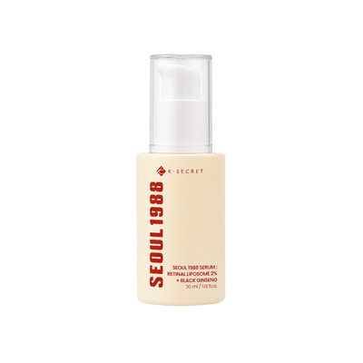 K-SECRET SEOUL 1988 Serum Retinal Liposome 2% + Black Ginseng (30ml)
