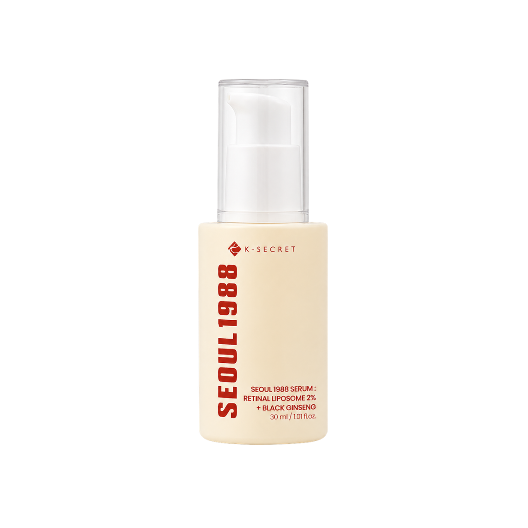 K-SECRET SEOUL 1988 Serum Retinal Liposome 2% + Black Ginseng (30ml)