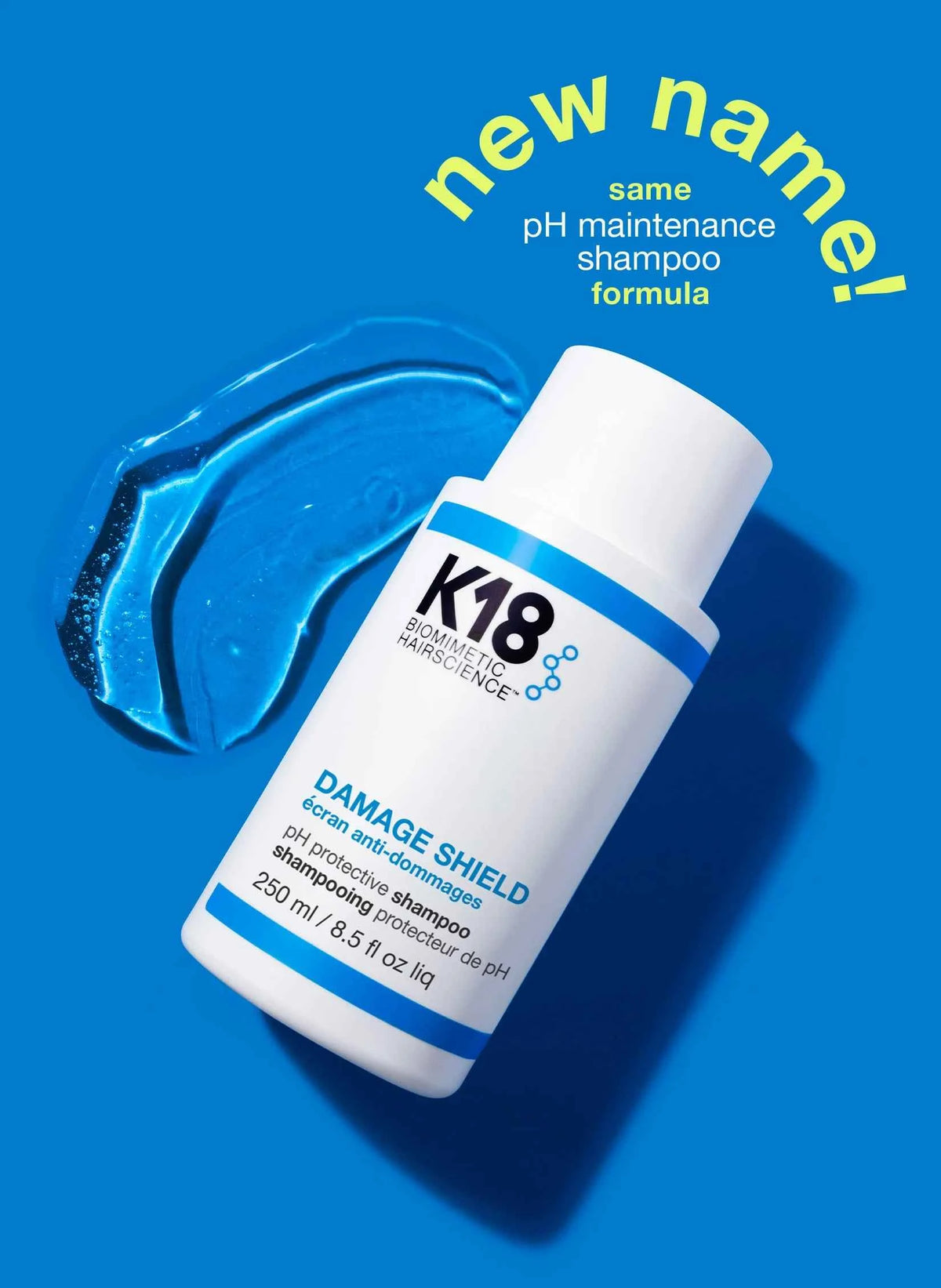K18 DAMAGE SHIELD pH Protective Shampoo (250ml)