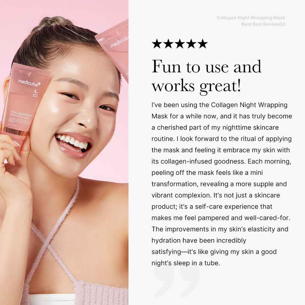 Medicube – Collagen Night Wrapping Mask (75ml)