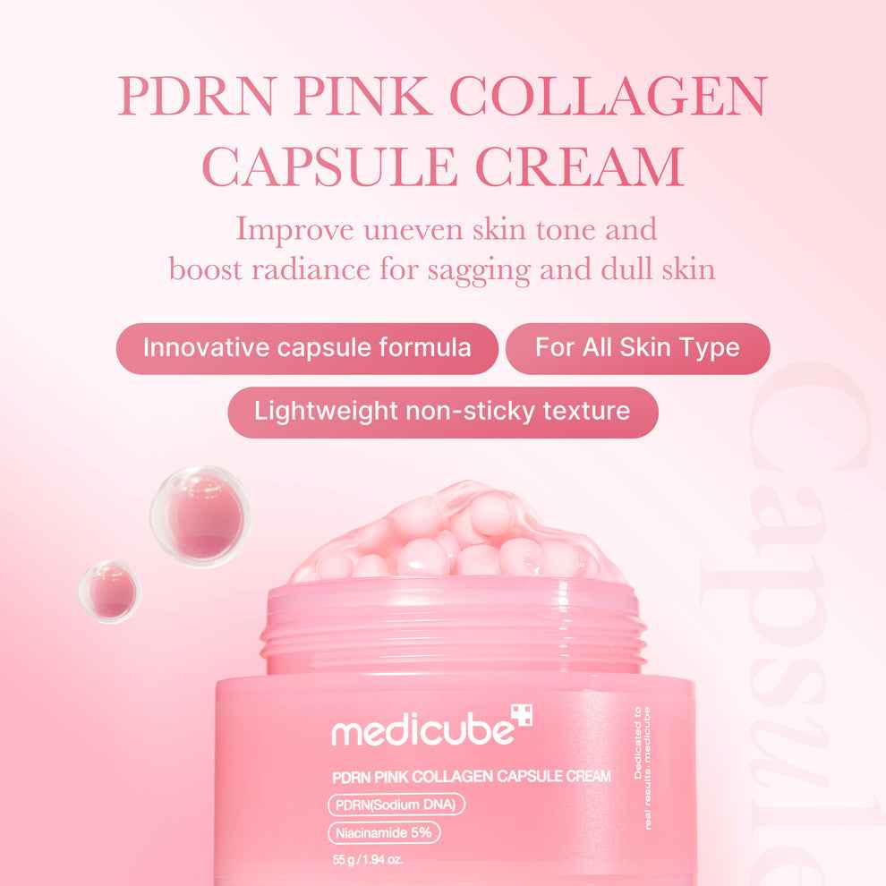 Medicube – PDRN Pink Collagen Capsule Cream (50ml)