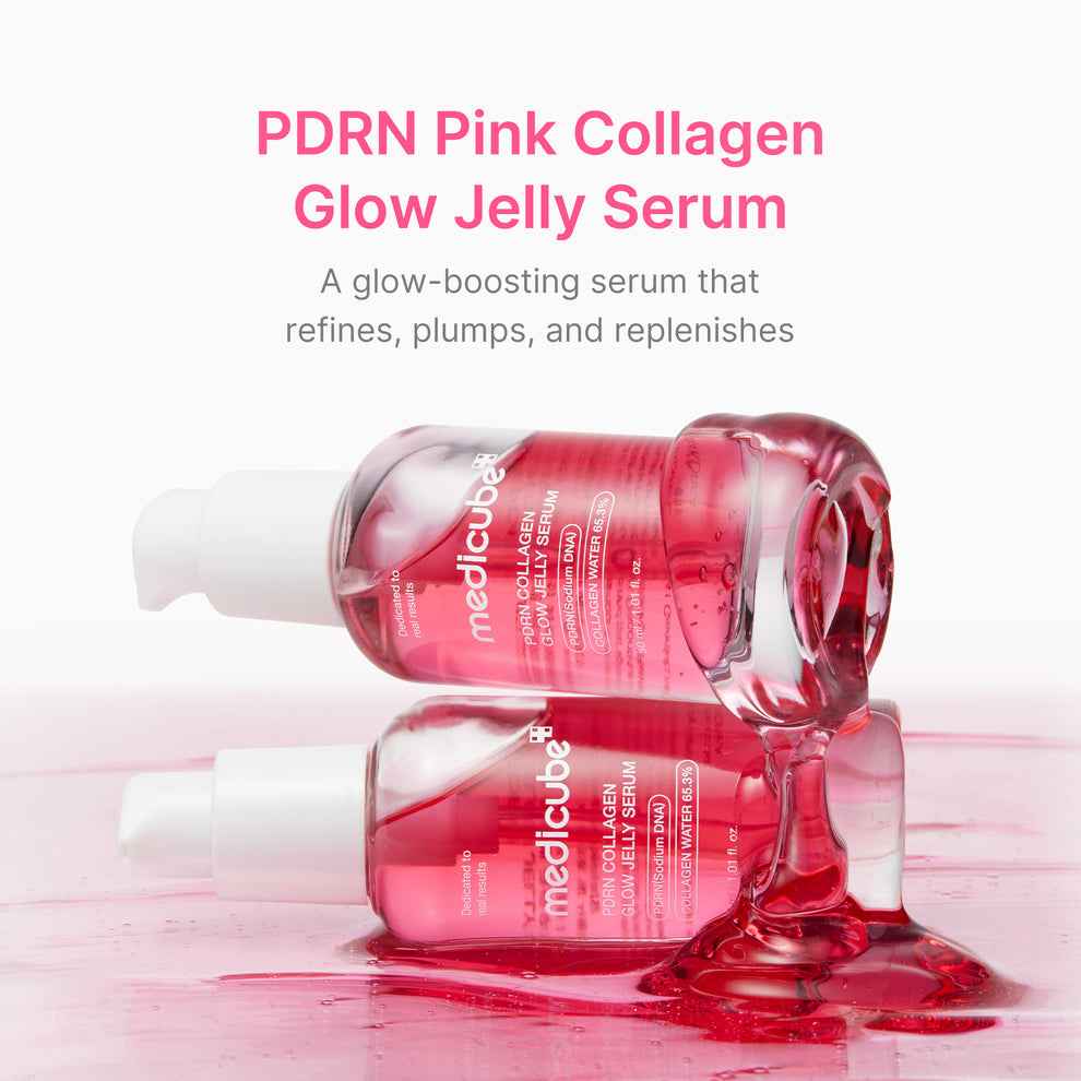 Medicube PDRN Pink Collagen Glow Jelly Serum (30ml)