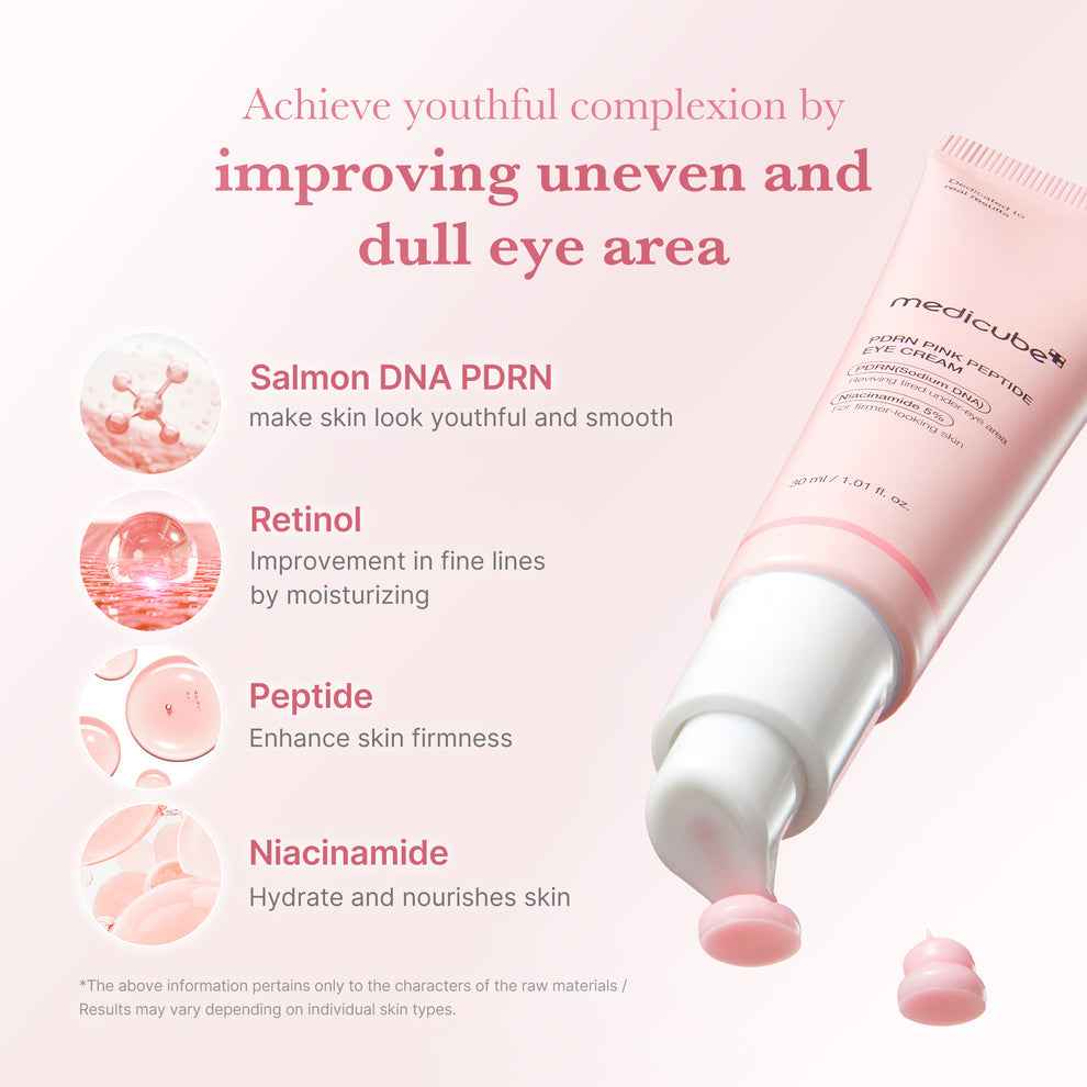 Medicube – PDRN Pink Peptide Eye Cream (30ml)