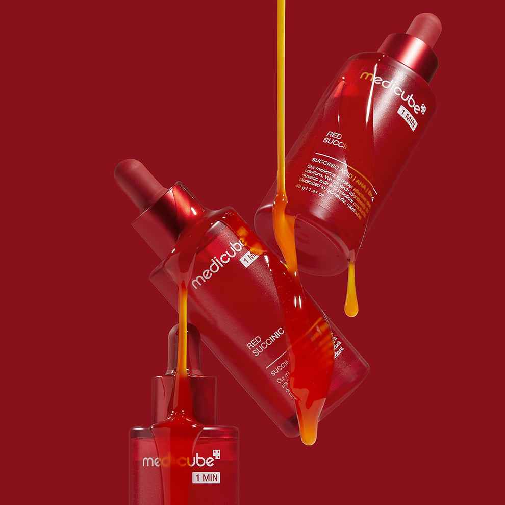 Medicube – Red Succinic Acid Peel (Peeling Anti-Imperfections)