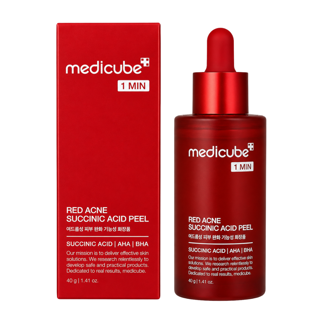 Medicube – Red Succinic Acid Peel (Peeling Anti-Imperfections)