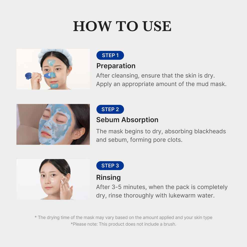 Medicube – Zero Pore Blackhead Mud Mask (100g)